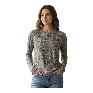 Lululemon It’s Rulu Run Long Sleeve Jacquard Top – Liquidize Camo (Size 8, NWT)
